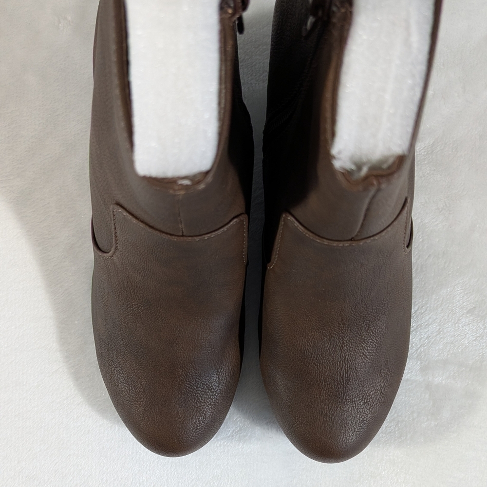 Lifestride Soft System Comfort Support Wedge Heel Ankle Boots Size 6M EU 36 - Picture 9 of 10